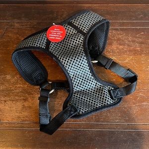 NWT Gray & Black Dog Harness